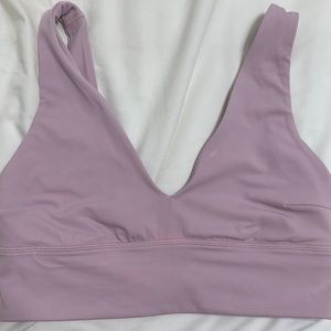 Lululemon align vneck bra, size 8, no pad inserts